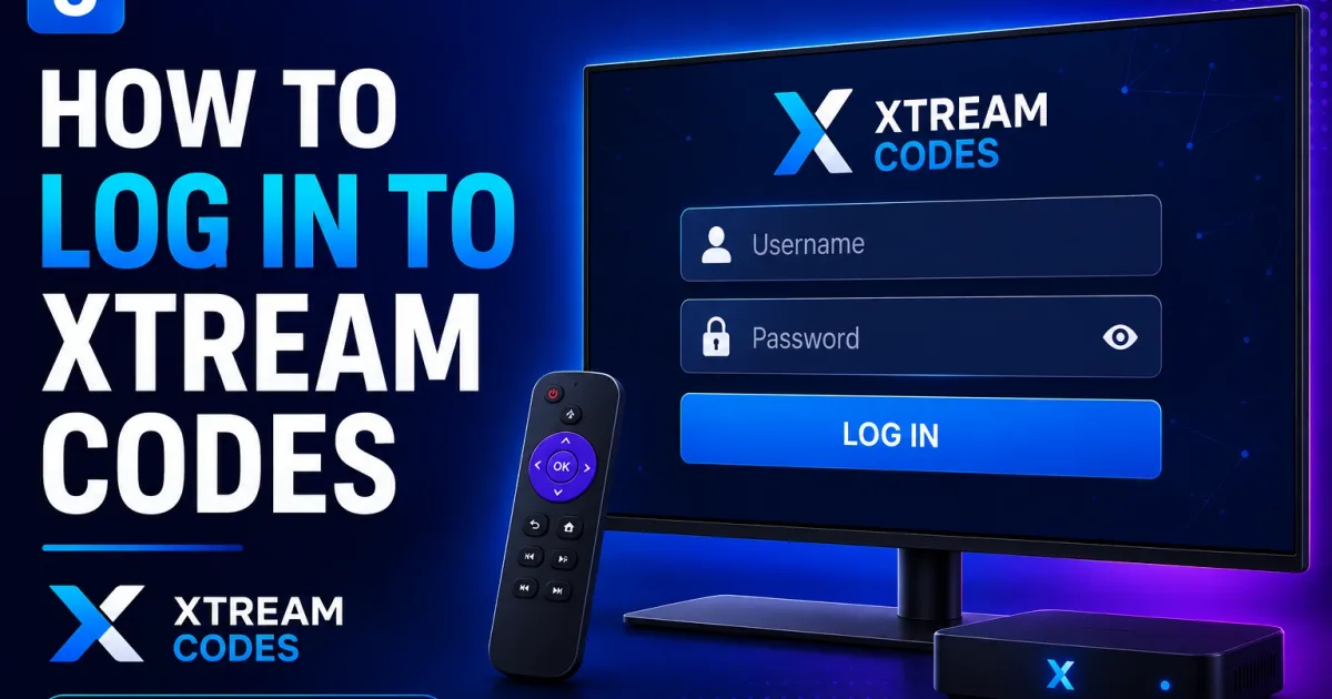 How to Log In to Xtream Codes: Step-by-Step