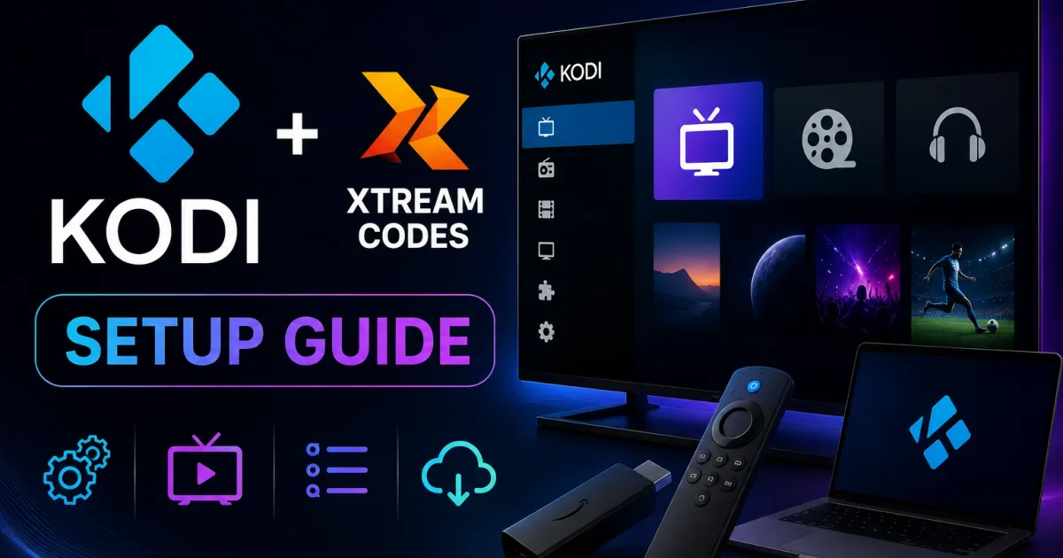 How to Use Xtream Codes with Kodi (IPTV Simple Client Setup)