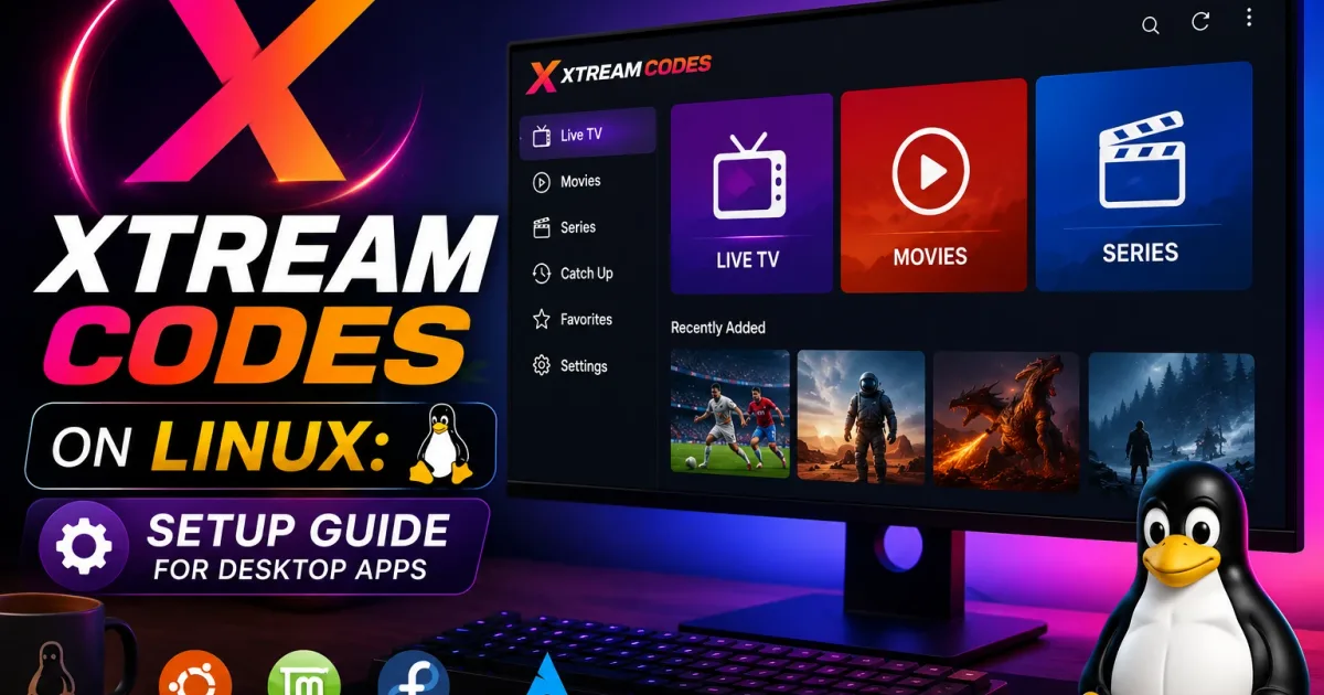 How to Use Xtream Codes on Linux (Kodi, VLC, IPTV Smarters)