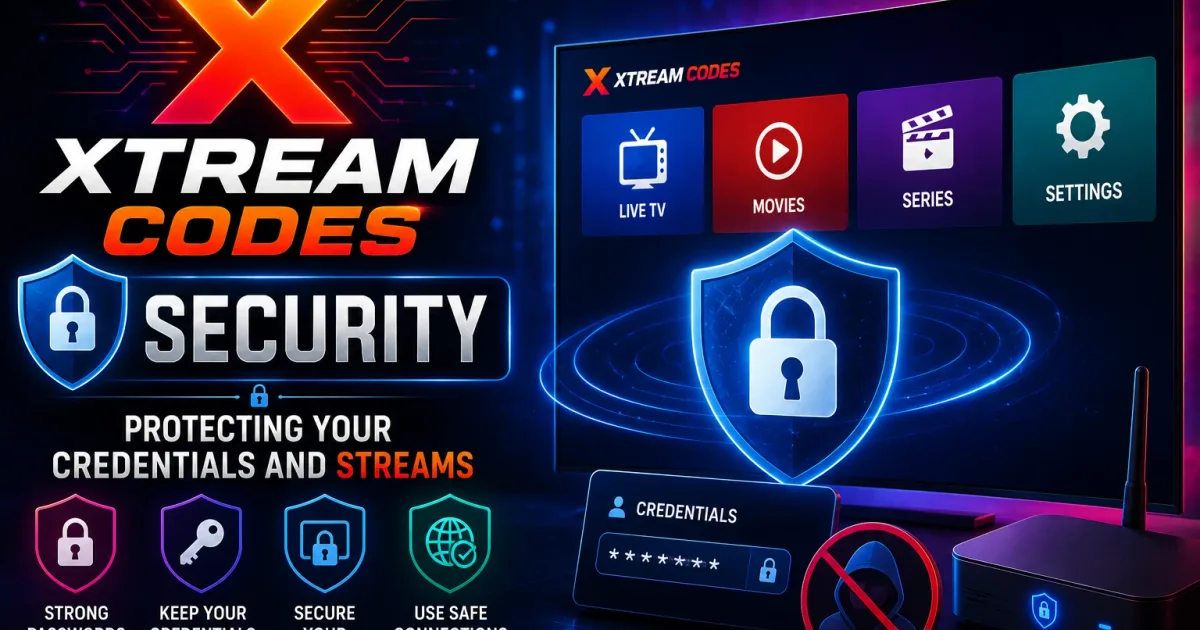 Xtream Codes Security: How to Protect Your Credentials